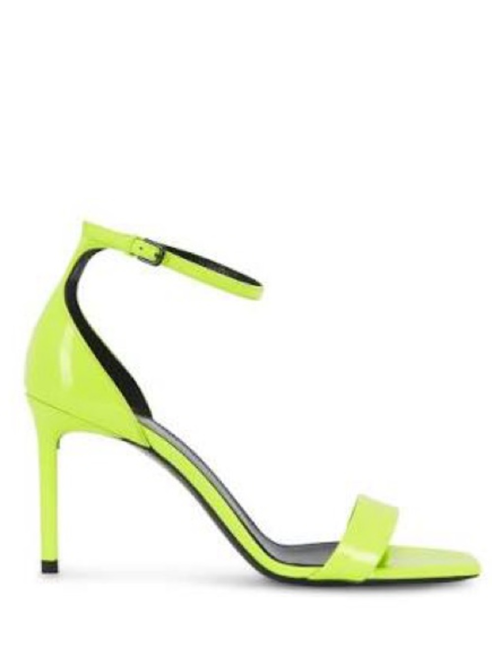 SAINT LAURENT Jane Neon Sandals 85mm